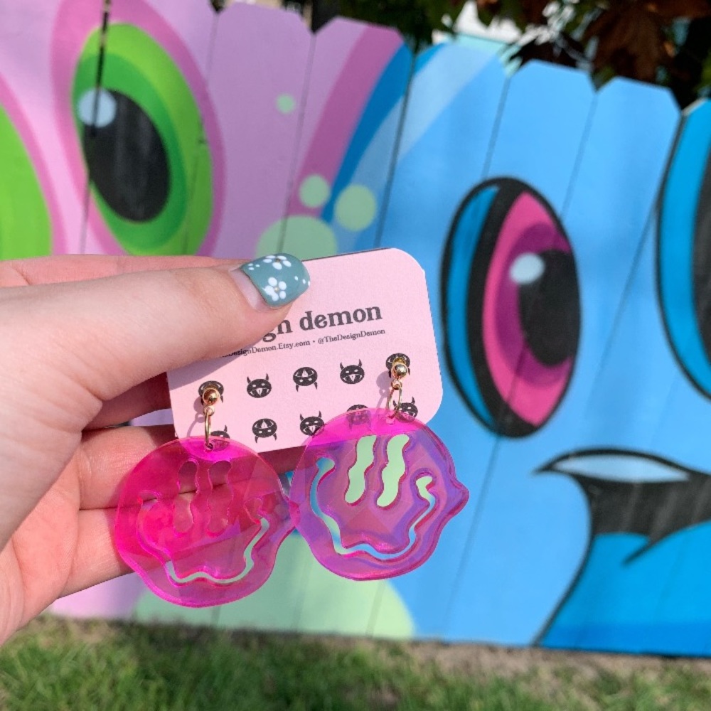 Handmade Resin Earrings
